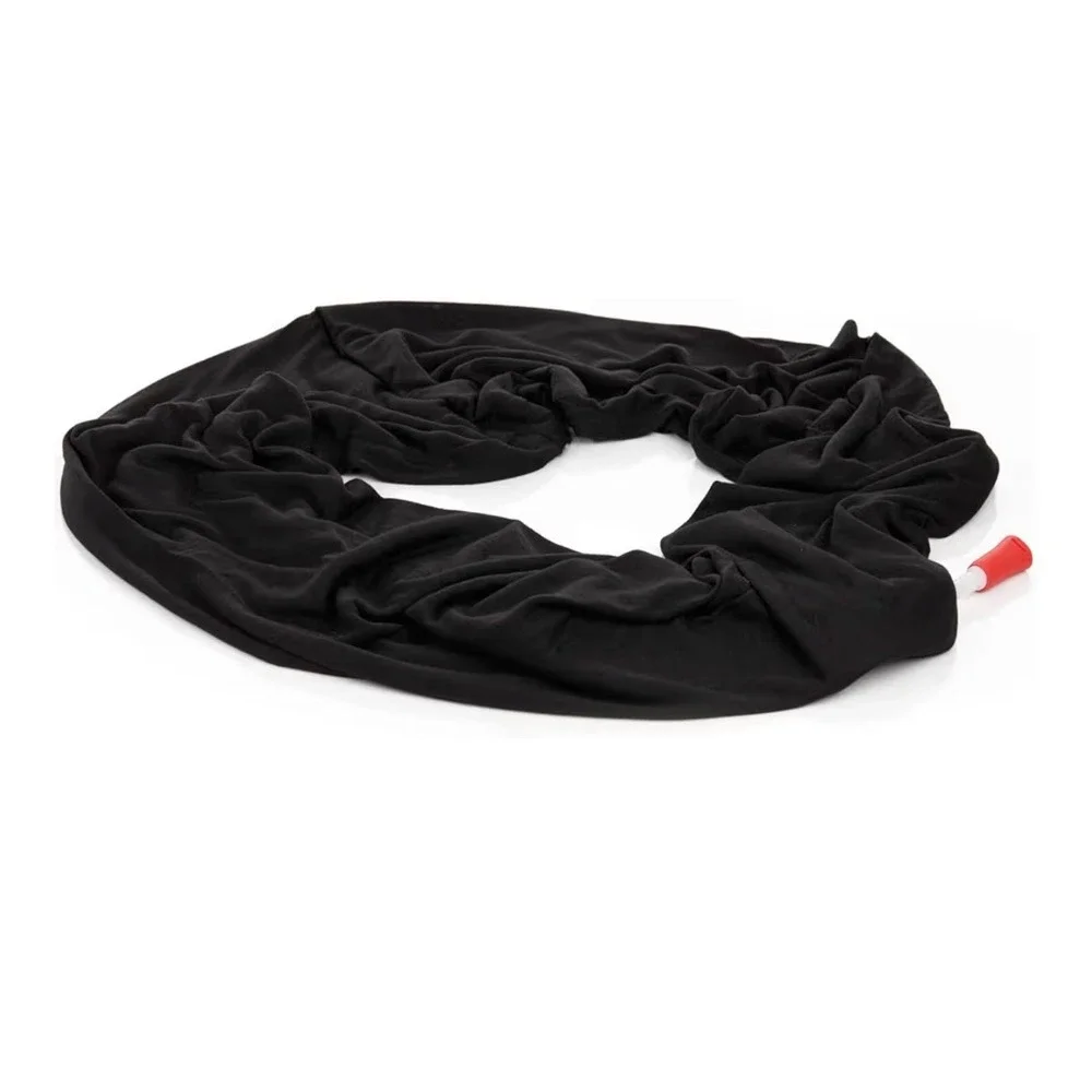 Baxbo FlaskScarf Hidden Flask Infinity Scarf Womens OS Black NIB 8oz Bladder